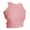 Pink, variant on Women's Fashion Sports Short Sleeveless Top With Crop Behind All Lace Tops for Women Baseball Top for Women Sports plus Size Undershirt Underwear Women Undershirt Top 2x Tunic Tops Business Casual Top