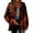 Red, variant on Zpanxa Womens Winter Coats Plaid Shacket Jacket Plus Size Buuton V-Neck Long Sleeve Hooded Blouse Sweatshirt Lightweight Fashion Cardigan Red 4XL