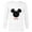 White, variant on Disney Mickey Mouse Dad Family - Long Sleeve T-Shirt for Men – Customized-Athletic Heather