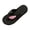 Pink, variant on Women‘S Thick Sole Flip Flops Eva Anti Slip Cushioned Puffy Straps Leaf Decoration Thong Slides For Beach And Home, Pink