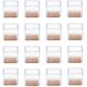 thumbnail image 1 of 16 Piezas Gorros de Silla de Silicona Almohadillas de Fieltro para Pies Gorros de Silla Protectores de Patas de Silla, 1 of 5