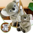 thumbnail image 2 of Breathing Motion Therapeutic Koala Plush with Weighted Paws Ultra-Soft Emotional Support Stuffed Animal Realistic Hugging Companion Stress Relief Sensory Comfort Toy, 2 of 8