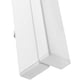 thumbnail image 5 of Mesa de vidrio rectangular de 130cm con patas de mesa metálicas, 5 of 6