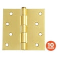 thumbnail image 1 of Design House 181644 Charnière de Porte&44; Laiton Satiné - 4 Po - 10 par Pack, 1 of 1