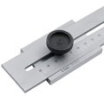 thumbnail image 2 of Calibre de marcado de acero inoxidable de 0-250 mm, herramientas de medición de carpintería, calibre de marcado de metal, gris claro (1 pieza) TUNC Sencillez, 2 of 5