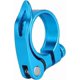 thumbnail image 2 of Seatpost Clamp 34.9mm Aluminium Alloys Quick Release Blue Road Bike Seat Tube Clip, 2 of 5