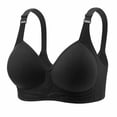 thumbnail image 2 of Stamzod Plus Size Bras for Women No Underwire Supportive Wireless Bra Push Up Everyday Bras, 2 of 5