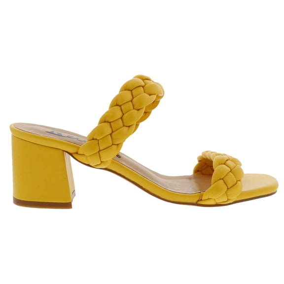 Bellini Fuss Women Slide Sandal In Yellow Smooth