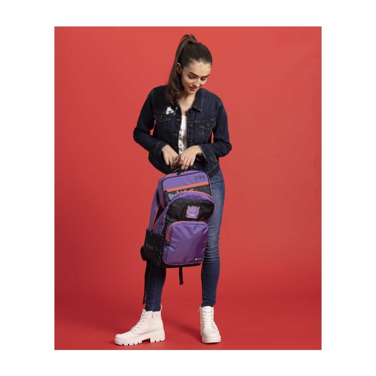 Pokemon Gengar Color Block Pokémon Fundamentals Lunch Bag