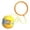 Yellow-11cm, variant on VMWMSSR LED Flashing Ankle Skip Ball Toy, Light-Up Jump Ring with Elastic Ball, Outdoor Sports Swing Ball Toy for Family Play(Pink-11cm)