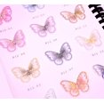thumbnail image 3 of 10 Uds. De adornos de encaje de mariposa, apliques de mariposa de encaje, parches para coser y planchar, mariposas coloridas para manualidades, ropa, vestido, sombrero, 3 of 5