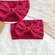 thumbnail image 2 of Diademas para bebés Diadema elástica de nailon con lazos para recién nacidos Diademas anchas para bebés y niñas pequeñas, 2 of 4