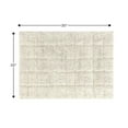 thumbnail image 2 of Knightsbridge Summer Tile 220 GSF Non Skid Back Bath Rug 20 x 30 - Ivory, 2 of 2