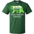 thumbnail image 3 of Inktastic Smoky Mountains, Tennessee Mountains and Bear Shape T-Shirt, 3 of 5