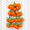 thumbnail image 2 of 2 Strings Artificial Stem Orange Fruit Plants Fake For Home Decor Trendy 50cm, 2 of 4