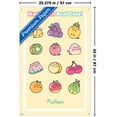 thumbnail image 3 of Pusheen: Fruits - Cute Fruit Grid Wall Poster with Pushpins, 22.375" x 34", 3 of 4