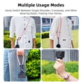 thumbnail image 2 of Action Camera Lanyard Adjustable Shoulder Straps Rapid Clip Mechanism Ergonomic Support for Action4/5/, 2 of 9