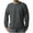 Gray Jacket for Men, variant on hopeusnice Men's Solid Color Long Sleeve Crew Neck Sweatshirt Basic Ribbed Knitted Jumper Tops Beige M