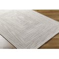 thumbnail image 3 of Mark&Day Wool Rugs, 6x9 Antwann Modern Light Silver Area Rug, Grey Silver Carpet for Living Room, Bedroom or Kitchen (6' x 9'), 3 of 7