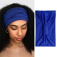 thumbnail image 2 of 2 Headscarves Clear Out Deal, Bradem Headbands for Women Girls Workout Yoga Running Womens Headbands Boho Hair Bands for Women's Hair Non Slip Sweat Head Bands Thick Head Wrap Hair Wrap, 2 of 6