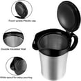 thumbnail image 2 of Double Insulated Gravy Boat, Stainless Steel Gravy Sauce Jug with Lid, Ideal Gravy Warmer Pitcher 750ML, 2 of 7