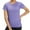 D, variant on Baberdicy Women's Quick-Dry Yoga T-Shirt – Summer Breathable Workout Tee for Outdoor Running, Loose-Fit Moisture-Wicking Sportswear, Plus Size Fitness Training Top (A | L)