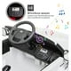 thumbnail image 5 of Historyli Vehículo de 12 V para niños pequeños y Grandes | Juguete eléctrico 2 en 1 controlado por Padres con suspensión de Resorte,3 velocidades,Luces LED,música,Blanco, 5 of 9
