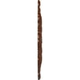 thumbnail image 4 of 31"OD x 1 1/2"P Durham Ceiling Medallion (Fits Canopies up to 4 1/4"), Hand-Painted Burnished Mahogany Crackle, 4 of 6