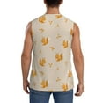 thumbnail image 4 of Uemuo Squirrel Animal Pattern Men's Sleeveless T-Shirt,Muscle Athletic Tank Top, Moisture-wicking Quick-dry Breathable Classic Tee Top for Gym Run Outdoor Sports-X-Large, 4 of 8
