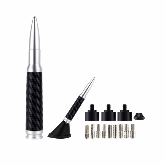 Metra WM-50CF Billet Style 5.5-Inch Carbon Fiber Replica Antenna Mast