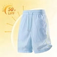 thumbnail image 6 of WAGUTH Women's UPF 50+ Sun Protection Shorts Elastic High Waist Drawstring Shorts Quick Dry Casual Shorts for Outdoor Activities, 6 of 6