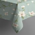 thumbnail image 4 of Pioneer Flower Floral Print Pattern Rectangle Tablecloth 60"x120", Waterproof Polyester Table Cloth, Wipeable Spillproof for Dining Camping Indoor Outdoor, 4 of 6