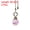 Pink, variant on Uxcell Ceiling Fan Pull Chain, 2 Pack 12" Decorative Ball Pendant Chain Extender Charm Extension, Pink