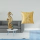 thumbnail image 2 of Escultura de resina dorada, funda de almohada, adorno para habitación, oficina, dormitorio, armario, sofá, funda de cojín, regalo decorativo, estatua, 2 of 8