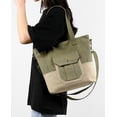 thumbnail image 3 of Kukuzhu Canvas Hobo Shoulder Bag for Women Large Travel Crossbody Bag Shopping Handbag Purse, 3 of 7