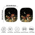 thumbnail image 4 of Jeiento Aesthetic Mushroom Car Windshield Sun Shade Sunflower Sunshade for Car Windshield Sun Visor for Car Windshield 2 PCS Automotive Windshield Sunshades Accessories, 4 of 7