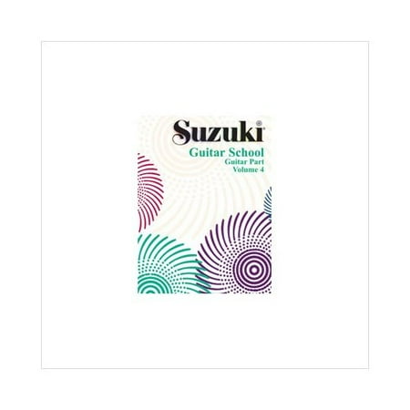 Alfred 00-0397 Suzuki Guitar School Guitar Part- Volume 4 - Music Book