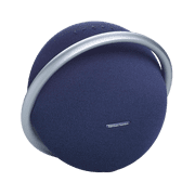 Restored Harman Kardon Onyx Studio 8 Portable Stereo Bluetooth Speaker, Blue