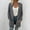 Grey, variant on VISALY Long Cardigans Chunky Knit Cardigan Women's Cable Knit Long Sleeve Open Front Cardigan Oversized Lightweight Cardigan Sweaters Cover Up with Pockets Crochet Cardigan Beach Cardigan Beige L
