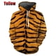 thumbnail image 3 of Sudadera con capucha con estampado de tigre y leopardo para hombre, divertida sudadera informal de manga larga con estampado 3D de animales, jersey de gran tamaño con capucha, 3 of 5