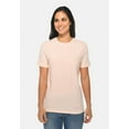 thumbnail image 4 of Lane Seven Men's 100% Cotton Short Sleeves Crew Plain T-Shirt Pale Pink XS, 4 of 8