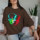 thumbnail image 2 of Sudadera gruesa de cuello redondo con estampado de cabeza de calavera divertida de Halloween a la moda para mujer Top de manga larga Fridja  fjkfkj5996, 2 of 7