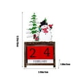 thumbnail image 3 of Nativity Scene 24 Days Countdown Wooden Block Calendar Christmas Advent Calendar, 3 of 6