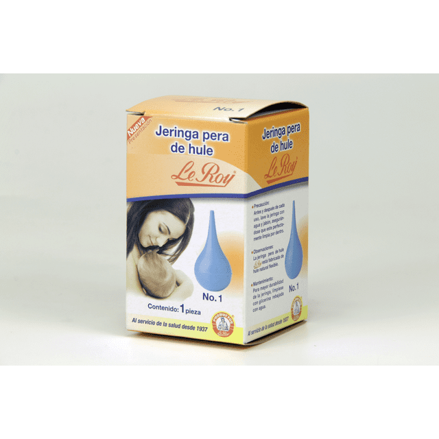JERINGA PERA DE HULE MARCA LE ROY NO. 1 JGA PIEZA