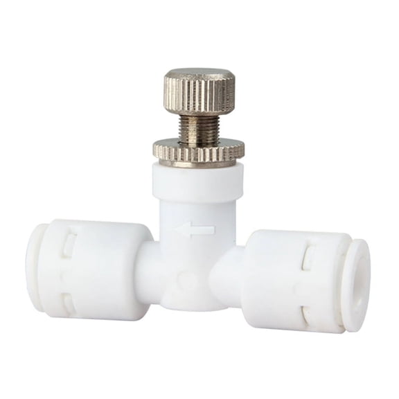 ZPAQI High Performance Water for Valve 1/4" Quick Connect Micro-adjust Flow Regulator