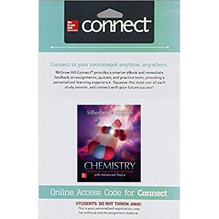 Chemistry Access Card CONNECT ACCESS CARD FOR CHEMISTRY: MOLECULAR NATURE OF MATTER AND CHANGE, 9781259916168, Printed Access Code, 1 ()