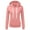 Pink, variant on Womens Casual Hoodies Sweatshirt Patchwork Coat Ladies Hooded Blouse Pullover Yellow,XL