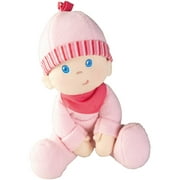 HABA Luisa 8" Soft Plush First Baby Doll For 1 Year Old - Machine Washable