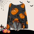 thumbnail image 5 of WZXFASHION Chandail Décontracté à Imprimé Artistique pour Femmes, Chandail Tricoté à Enfiler pour Femmes, Mode, Blouse à Manches Longues à Col Rond, Couche Chaude d'Hiver, Haut, Rabais de 50 % Liquidation, Chandail Surdimensionné à Enfiler, 5 of 5