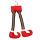 thumbnail image 5 of MERRYHAPY 1Ud Santa Claus Legs Hanging Decor Multicolor Para Puertas Y En Fiestas Navideñas, 5 of 8